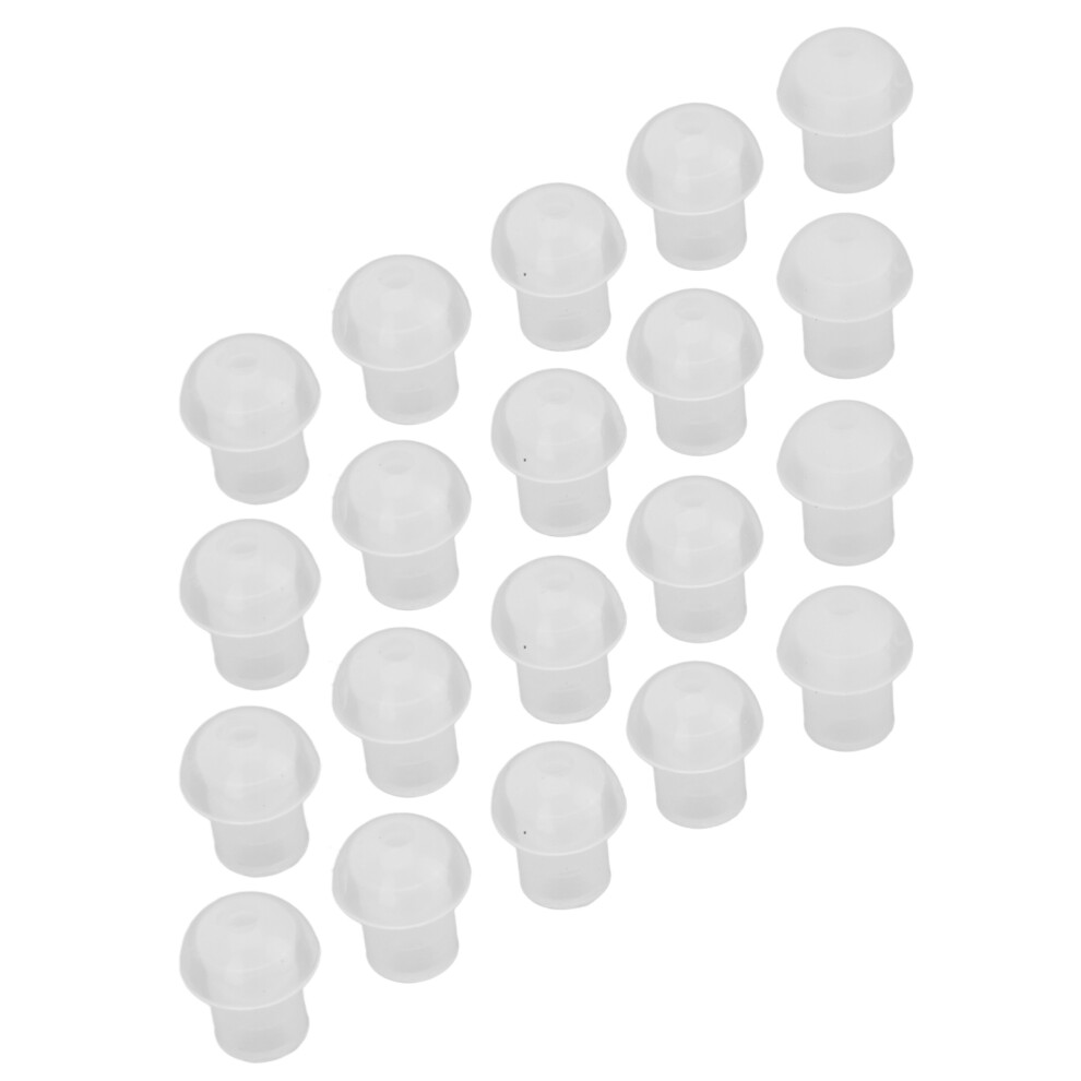 Hearing Amplifier Ear Tip Earplug Dome Set Hearing Amplifier Cleaning Brush Tool Accessories with Storage Box S