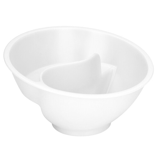 Müsli-Schüssel mit Fächern - Kunststoff, Weiß, 18,3107 cm 1