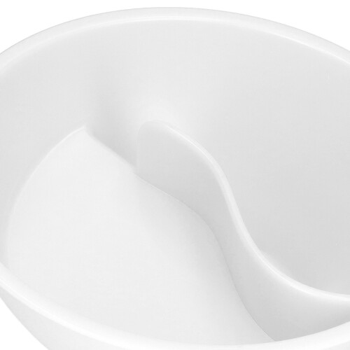 Müsli-Schüssel mit Fächern - Kunststoff, Weiß, 18,3107 cm 2