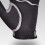 Golf Linkshandschuh L Schwarz Grau 50 g Polyester 6