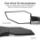 LED-Seitenblinker aus Carbonfaser, 400/650 12