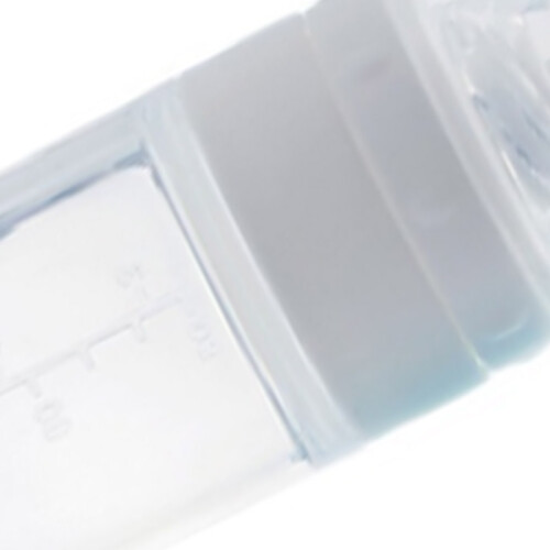 Fütterungsflasche Löffel Silikon Babyfütterer, Weiß