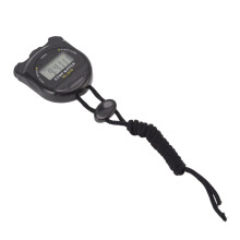 Digitaler wasserdichter Stoppuhr-Timer 140mAh Schwarz Sports Timer zum Laufen