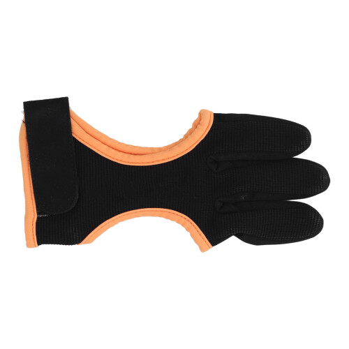 Dreifinger-Handschutz Einheitsgröße orange PU Recurve 1
