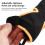 Dreifinger-Handschutz Einheitsgröße orange PU Recurve 12