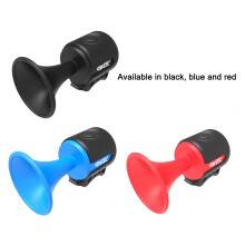 Timbre mini para bicicleta 120dB 38x38x60mm Negro 2xCR2032
