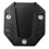 Motorcycle Side Stand Plate Pad High Strength Kickstand Pad Plate Support Accessory Black 16