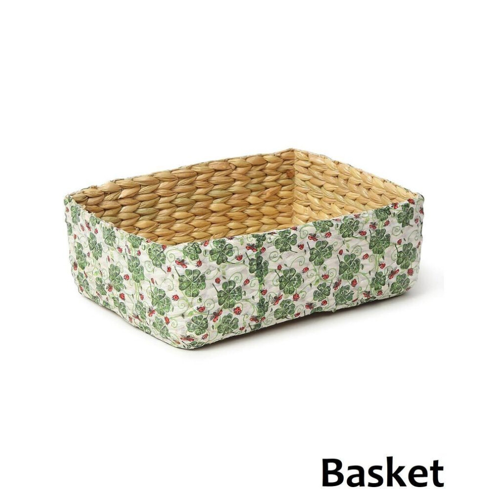 Storage Baskets  Cane Or Bamboo Basket  Wicker Basket As Gift Hamper Basket  Rattan Wardrobe Basket Seagrass Rectangular Tray (multi Color 1)