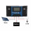 Controlador de carga solar 40A 12V/24V 4 USB LCD ABS 12