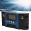 Controlador de carga solar 40A 12V/24V 4 USB LCD ABS 9
