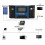 Controlador de carga solar 40A 12V/24V 4 USB LCD ABS 6