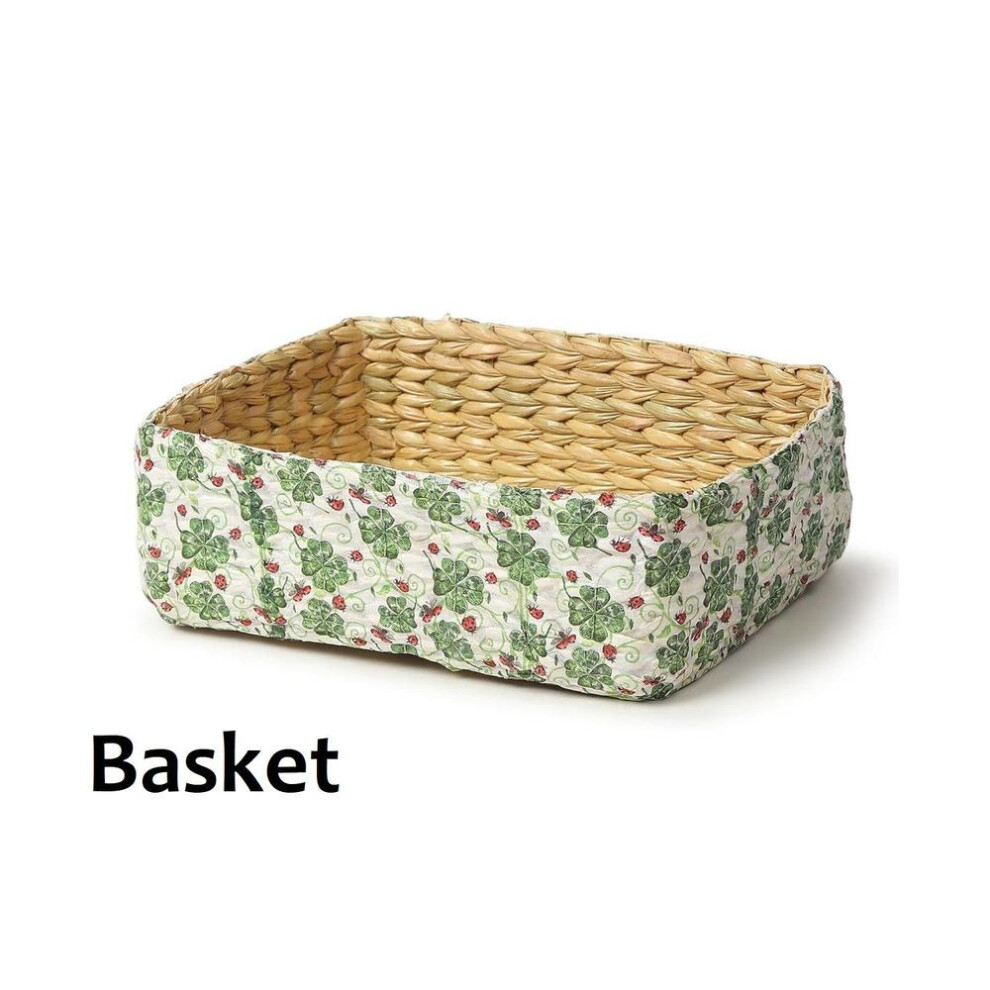 Storage Baskets  Cane Or Bamboo Basket  Wicker Basket As Gift Hamper Basket  Rattan Wardrobe Basket Seagrass Rectangular Tray (multi Color 1)
