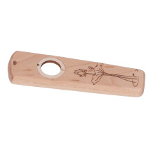 Holz-Kazoo Flöte Musikinstrument für Gitarre Ukulele Harmonika Diaphragma