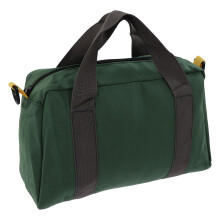 Bolsa de herramientas de boca amplia 41 cm / 16 in, lona impermeable, gran capacidad de almacenamiento