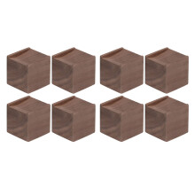 8 Stück Walnuss-Holz ätherischer Öldiffusor tragbar
