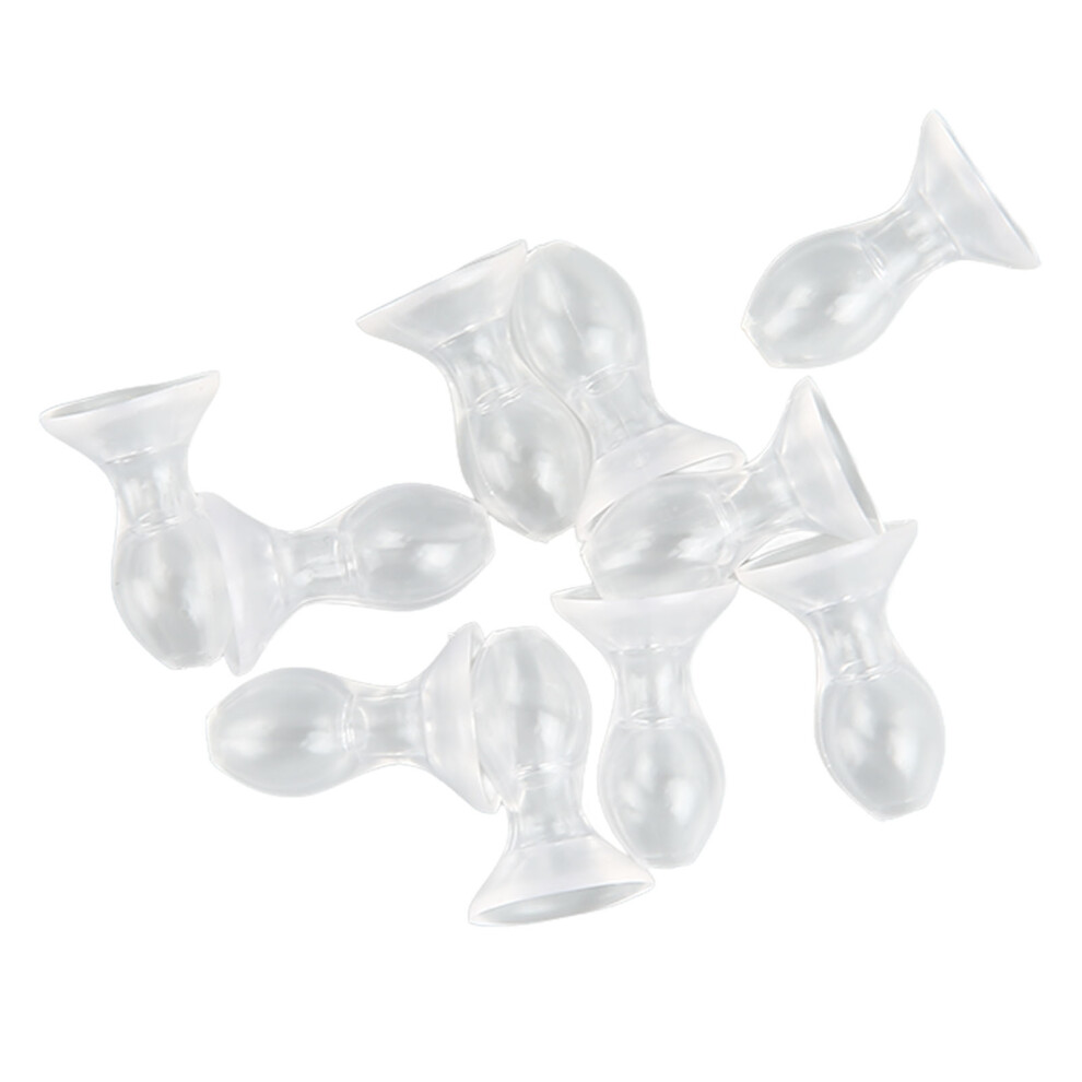 10pcs Hearing Amplifier Dome Silicone Ear Tip Earplug Replacement Accessory for BTE Hearing Amplifier L