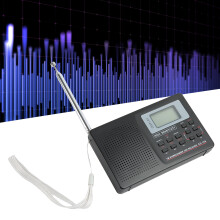 AM/FM-SW-Radio 88-Kanal-Speicher, Ø57mm, schwarz