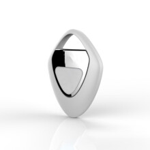 Smart Bluetooth Finder Tragbares Haustier Ortungsgerät Weiß