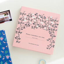 Pink Sparrow selbstklebender Fotoalbum-Binder 560g