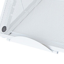 Soporte para tableta de metal blanco, soporte para portátil ajustable