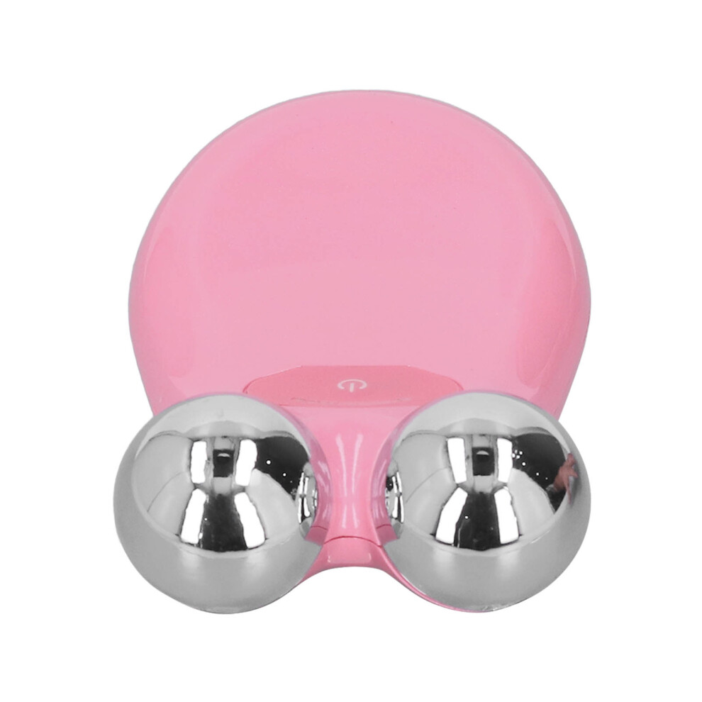 Pink Facial Skin Care Machine Microcurrent Handheld Mini Portable Skin Tightening Massage Device