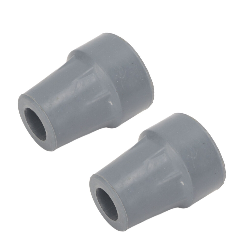2 Pcs Crutch Tips Replacement Inner Diameter 19mm Crutch Walking Stick Accessories for Heavy Cane Rubber Pad
