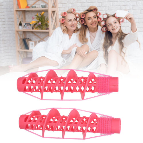 20 Stück Spiral-Haarrollen ABS Lockenwerkzeug 2