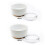 Cuenco calefactor cerámico USB de 5V 1000 ml 16x8.5cm blanco 11