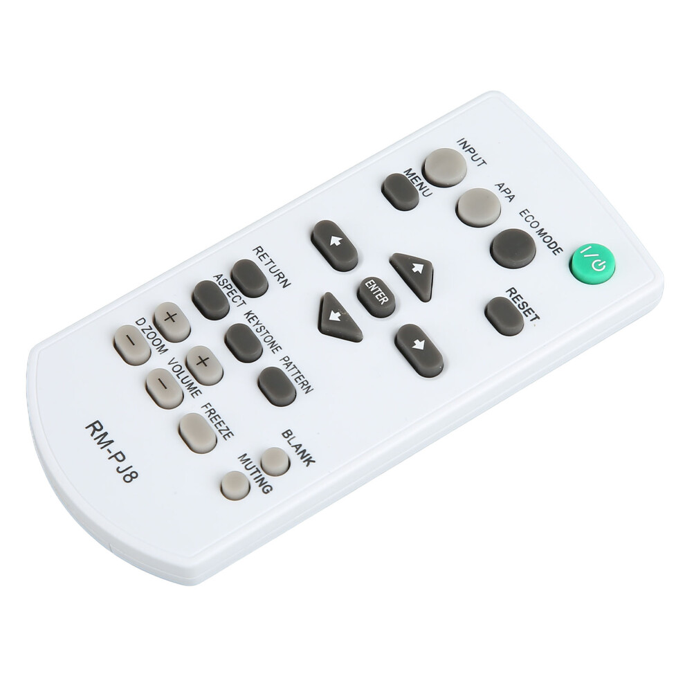 Rm Pj8 Projector Remote Control Replacement For Vpl Dx126 Vpl Cx275 Vpl Ch370 Vpl Ex226 Vpl Ex430 Vpl Pxz10 Vpl Dx102 7891320705019