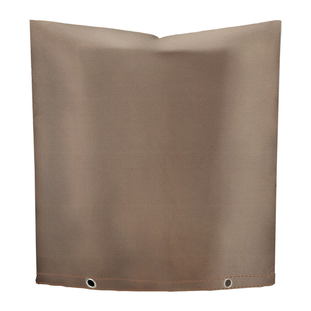 Backflow Preventer Insulation Cover Coffee Color 24X 24In Backflow Preventer Cover For Winter Pipe Freeze Protection 7661320704370