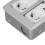 Multifunktionale Netzsteckdose, 2 Steckdosen, 16 A, Messing 8