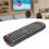 SE R0346 control remoto de DVD negro ABS 2 pilas AA 1:1 15