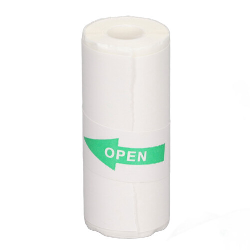 10 rollos de papel térmico autoadhesivo de 57x25mm 2