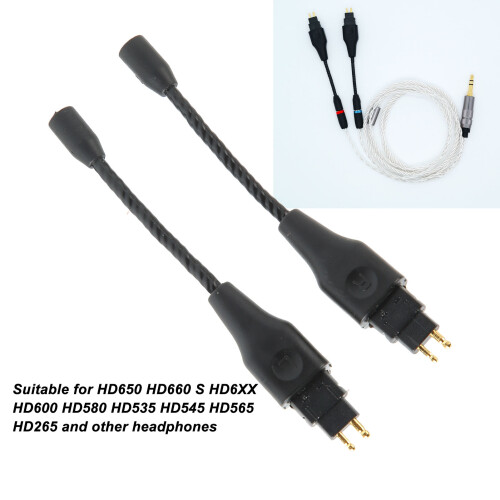 Adaptador de cable MMCX, sin pérdidas para HD650/HD660 S 2