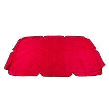 Funda de dosel para columpio 210D roja 164x114x15cm 1 asiento