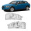 1 Pair Front Wing Mirror Indicator Light Lens Clear Cover Replacement For S80 II AS 124 2007‑2013 1