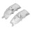 1 Pair Front Wing Mirror Indicator Light Lens Clear Cover Replacement For S80 II AS 124 2007‑2013 5