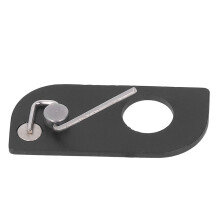 Recurve Bow Arrow Rest Alloy Stable High Sensitivity Magnetic Arrow Rest with Sticker for Shooting Left Hand