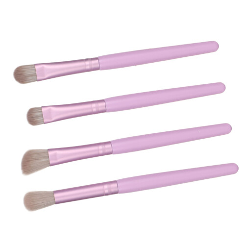 12 Stück lila tragbares Make-up-Pinsel-Set Foundation 2