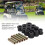 Hinteres Blattfeder-Buchsen-Set 102506601/102506401 8