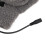 Grau USB-beheizbare Halbfinger-Handschuhe 3-Stufen waschbar 4