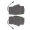 Grau USB-beheizbare Halbfinger-Handschuhe 3-Stufen waschbar 7