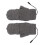 Grau USB-beheizbare Halbfinger-Handschuhe 3-Stufen waschbar 14