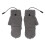 Grau USB-beheizbare Halbfinger-Handschuhe 3-Stufen waschbar 16