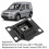 Schwarzer Getriebe-Montagehalter 1133019 Focus MK1 3
