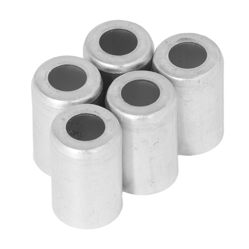 20Pcs Air Conditioning Hose Aluminum Cover Strong Strength Air Conditioning Joint Cover For Car 1/2In 9381320712813