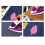 80 Stück Cartoon-Blatt-Patch-Set – bunt, zum Aufbügeln 4