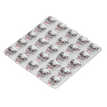 25 Stück Halloween LED Schädelbroschen LR41 30mAh