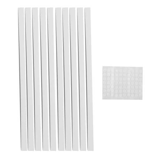 Pod-Halter DIY Selbstklebend Weiß 30.0x1.2x0.6 cm 1