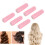 6 Stück ABS-Haarrollen 3x10.5cm Farbe: gemischt 15